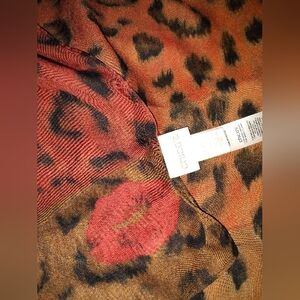 Chico's Sheer Print Scarf